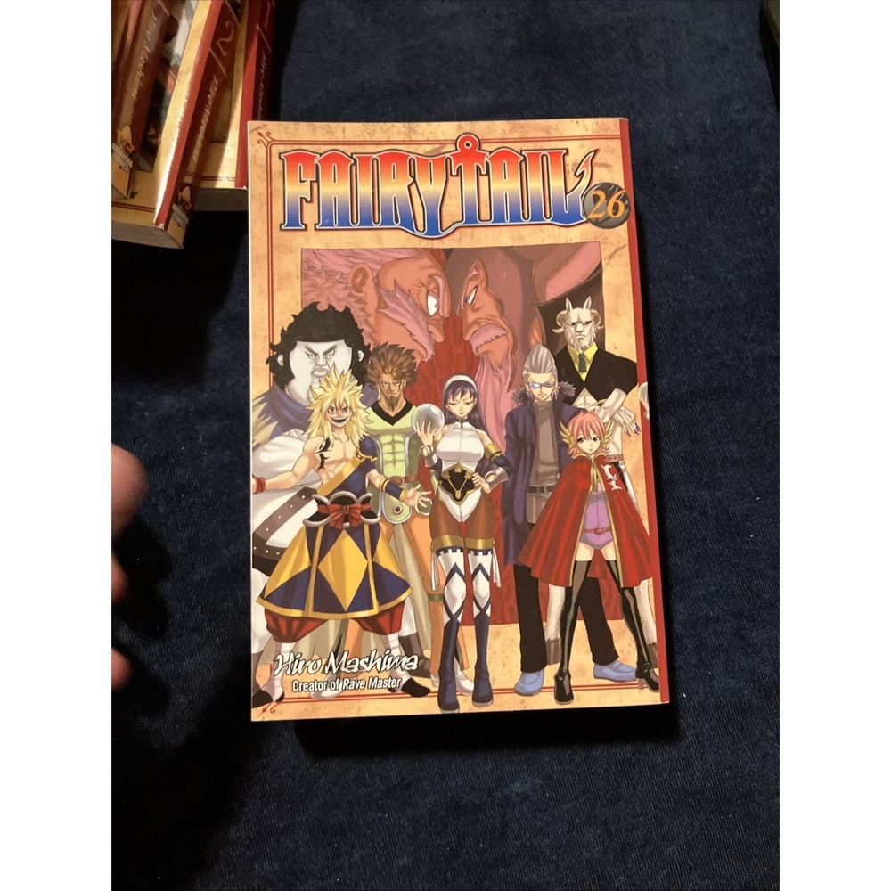 Fairy Tail Manga Hiro Mashima Kodansha Volumes 1 2 19 21 22 26 30 Lot - Picture 7 of 8